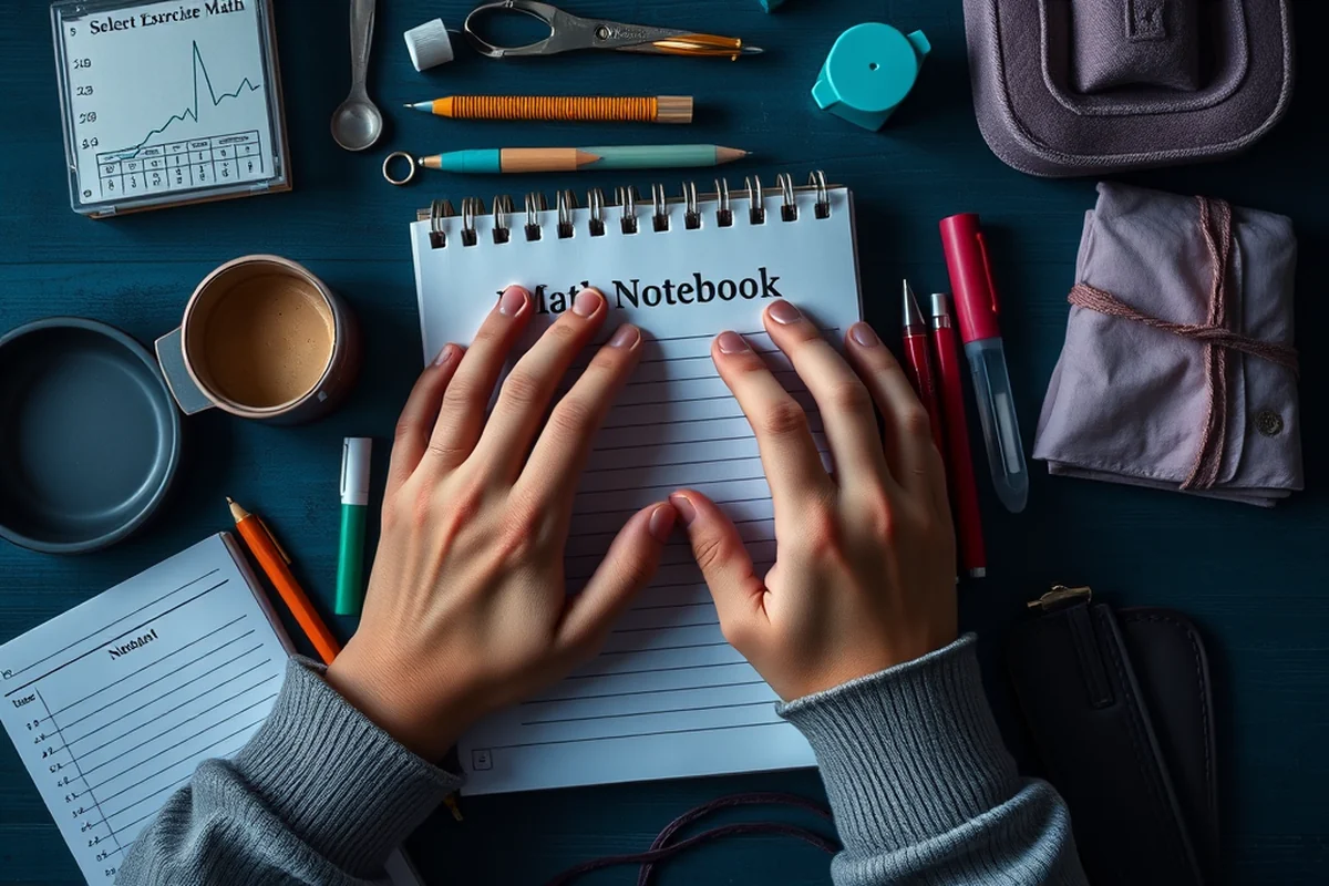 select exercise math notebook — Select Exercise Math Notebook (the finished result)