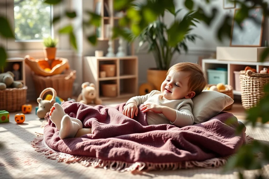 Toddler Nap Mat With Pillow And Blanket